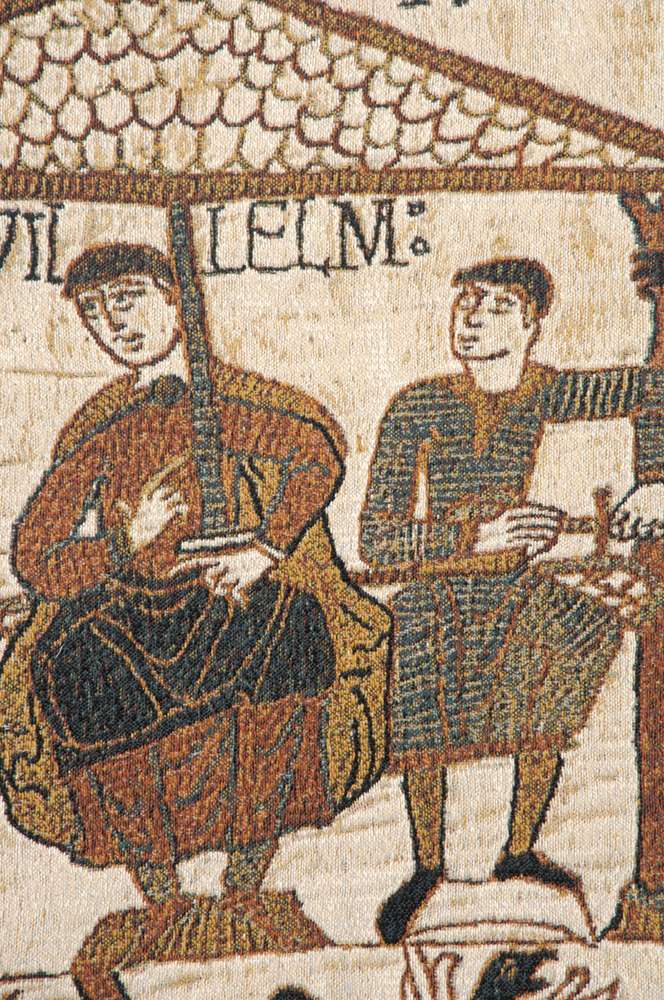 Bayeux Banquet Belgian Wall Tapestry