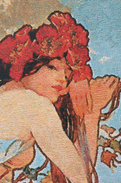 Nouveau Summer Belgian Wall Tapestry