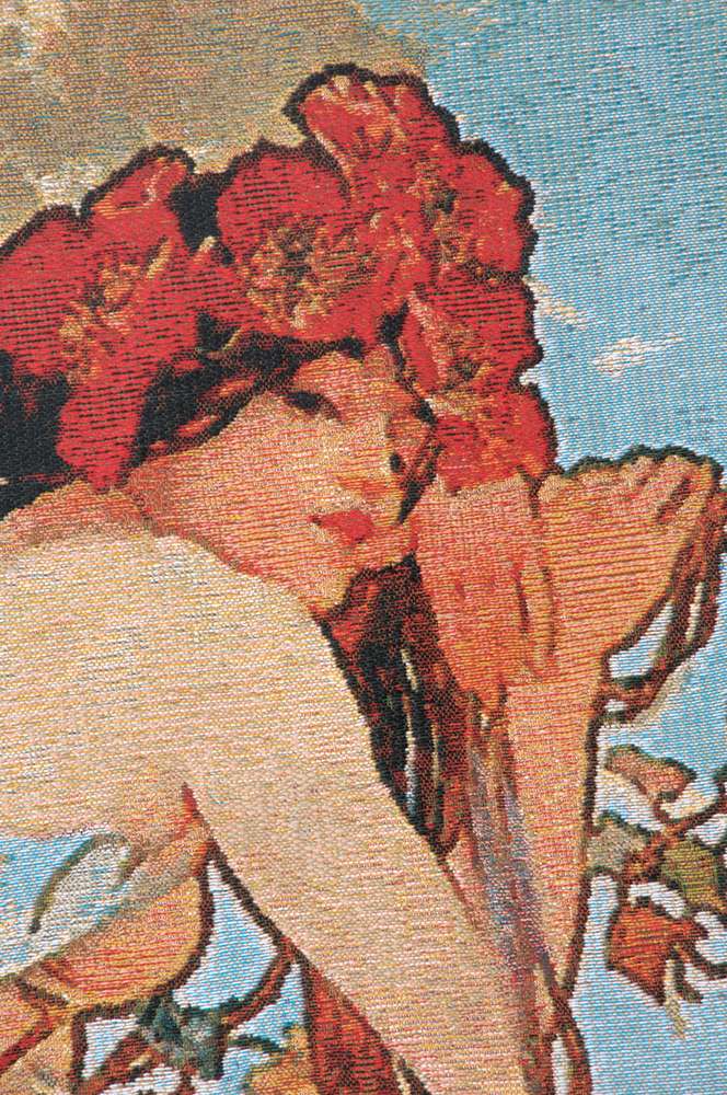 Nouveau Summer Belgian Wall Tapestry