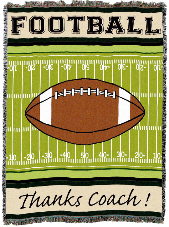 Thanks Coach Football Throw