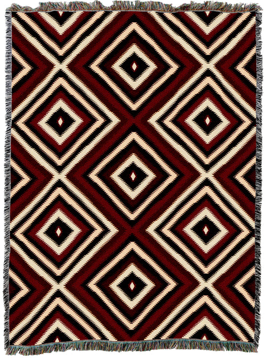 Chevron Chenille Throw