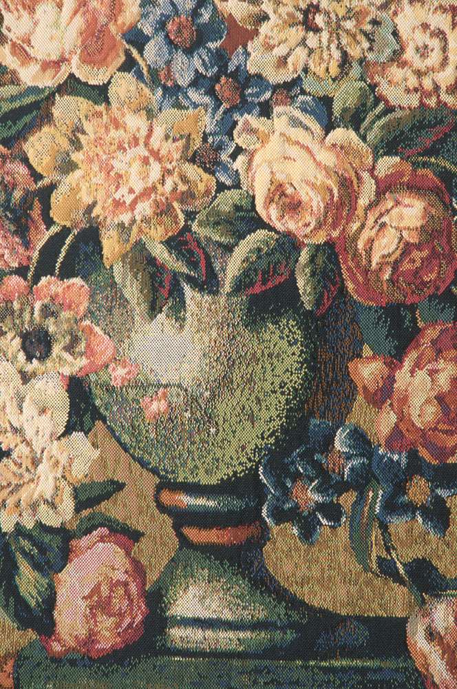 Breughel's Vase (Green) Belgian Wall Tapestry