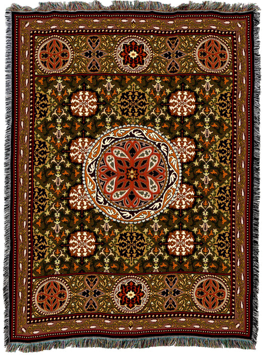 Gothic Medallion Throw