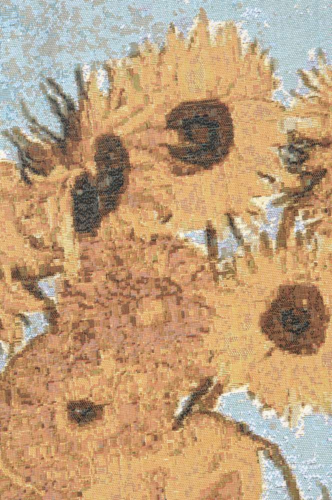 Van Gogh Sunflowers French Wall Tapestry