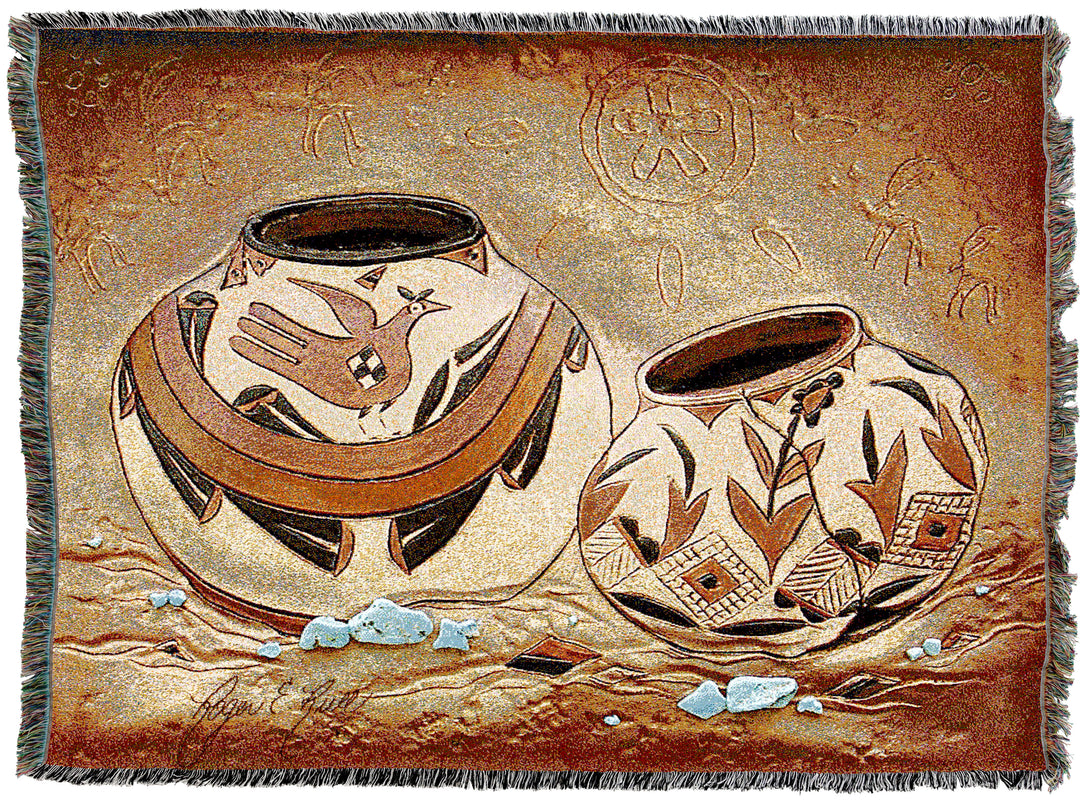 Zuni Pottery Throw