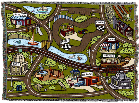 Road Play Mat Throw