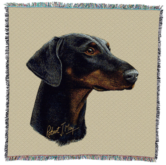 Doberman Pinscher 2 Small Throw