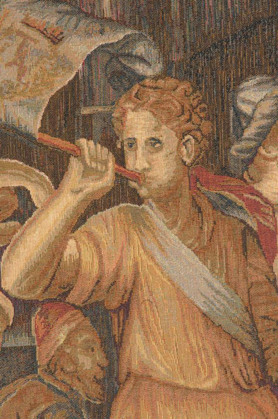 Heralding Trumpeters French Wall Tapestry