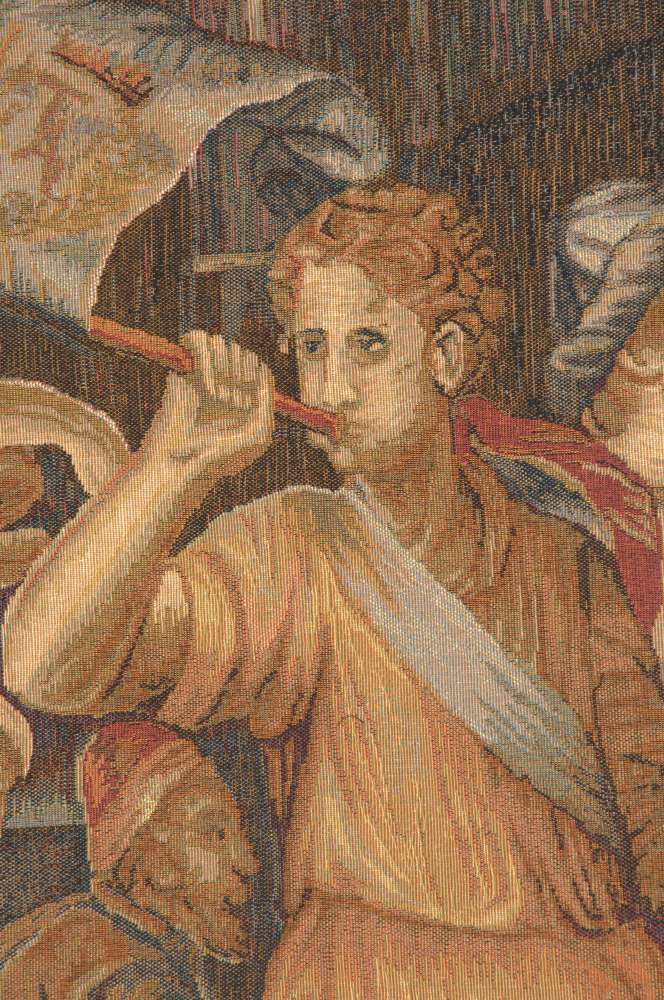 Heralding Trumpeters French Wall Tapestry