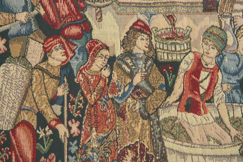 Vendanges Red Belgian Wall Tapestry
