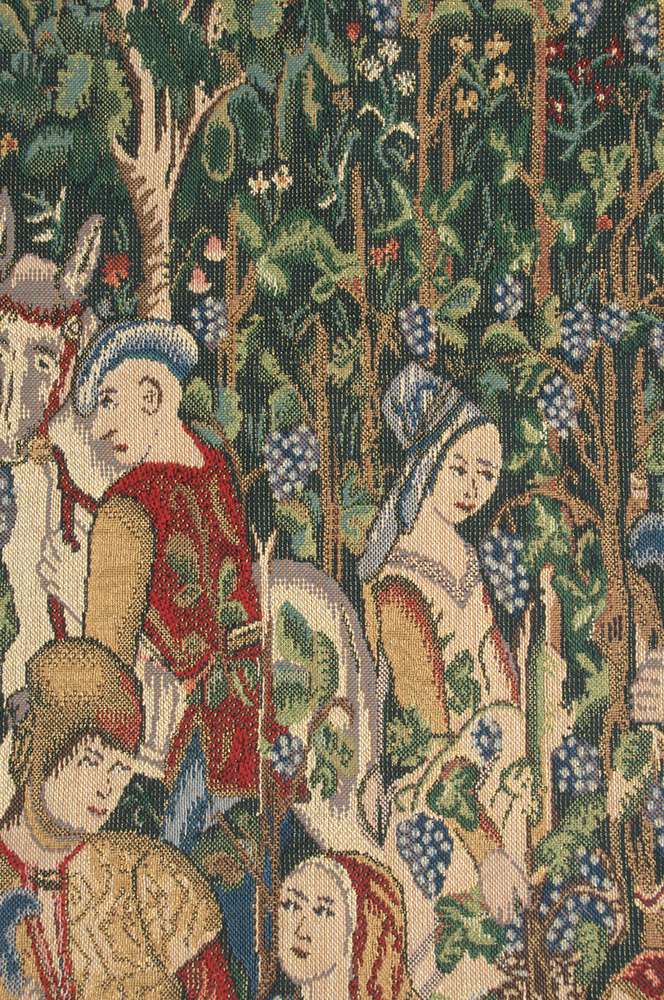 Vendanges Portiere Right Side Belgian Wall Tapestry