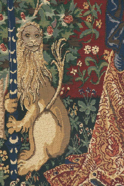 Lady and the Unicorn Organ II Belgian Wall Tapestry