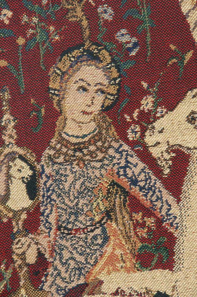 Lady and the Unicorn La Vue Belgian Wall Tapestry