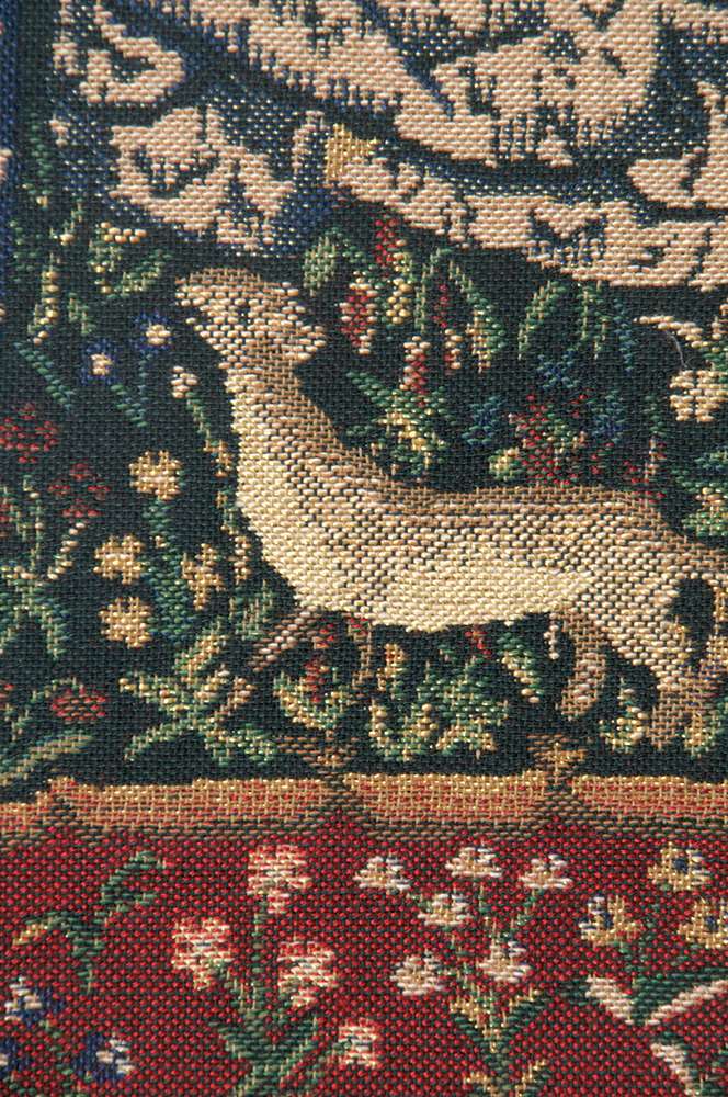 Lady and the Unicorn La Vue Belgian Wall Tapestry
