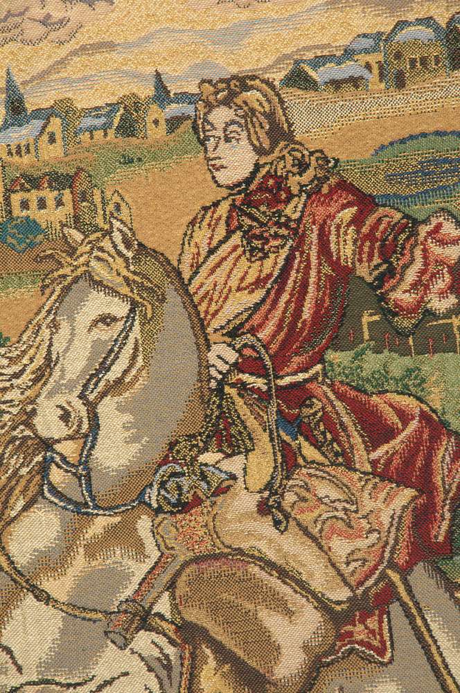 Capture of Lille Belgian Wall Tapestry