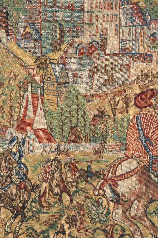 Vieux Brussels Belgian Wall Tapestry