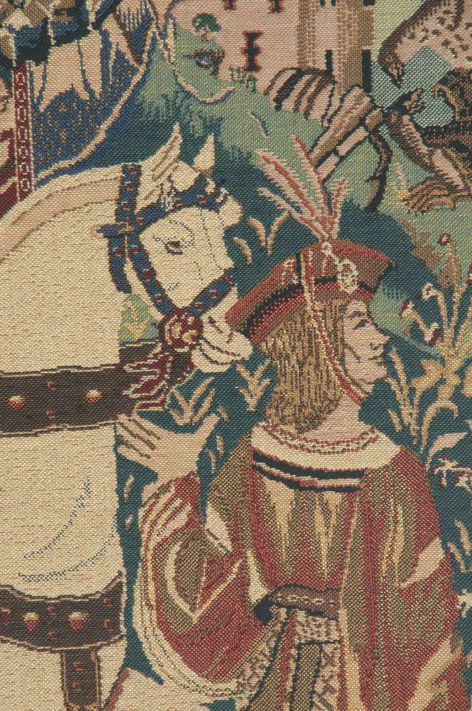 Falcon Hunt I Belgian Wall Tapestry