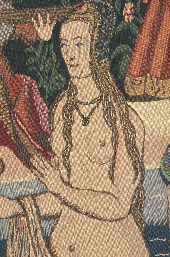 Unicorn Bath & Reading Belgian Wall Tapestry