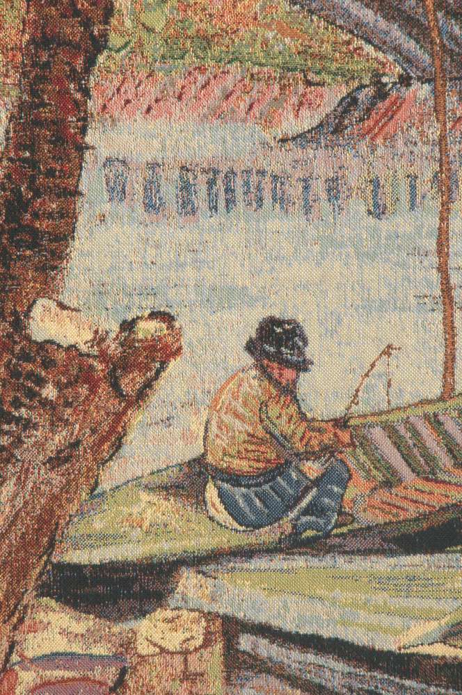 Van Gogh Fishing in the Spring I Belgian Wall Tapestry