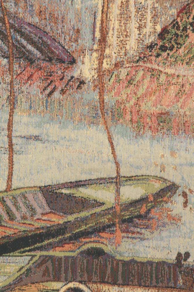 Van Gogh Fishing in the Spring I Belgian Wall Tapestry