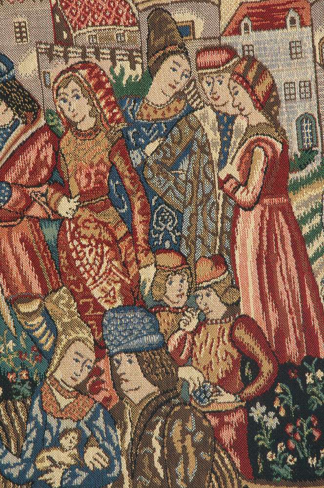 Wine Merchants Belgian Wall Tapestry