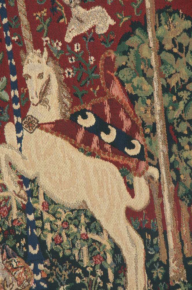 Lady and the Unicorn Taste Belgian Wall Tapestry