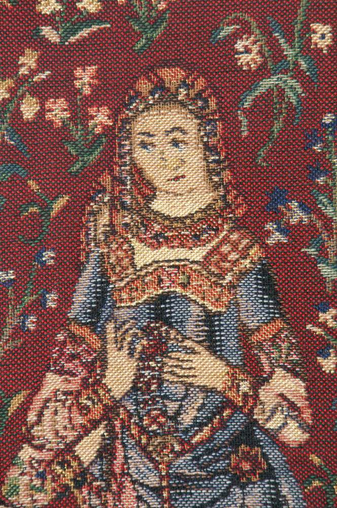 Lady and the Unicorn Smell II Belgian Wall Tapestry