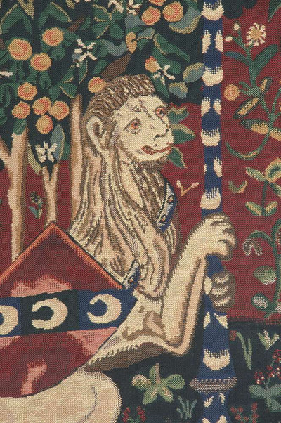 Portiere du Lion Unicorn Belgian Wall Tapestry