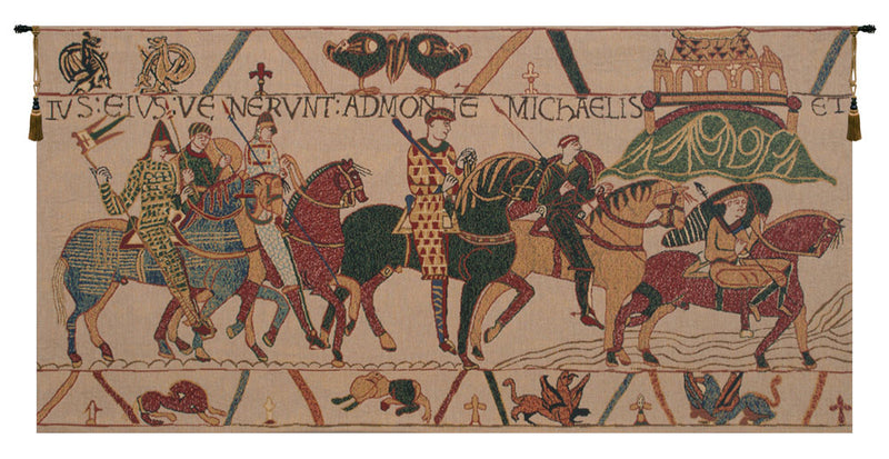 Bayeux, Mont St. Michel Wall Tapestry