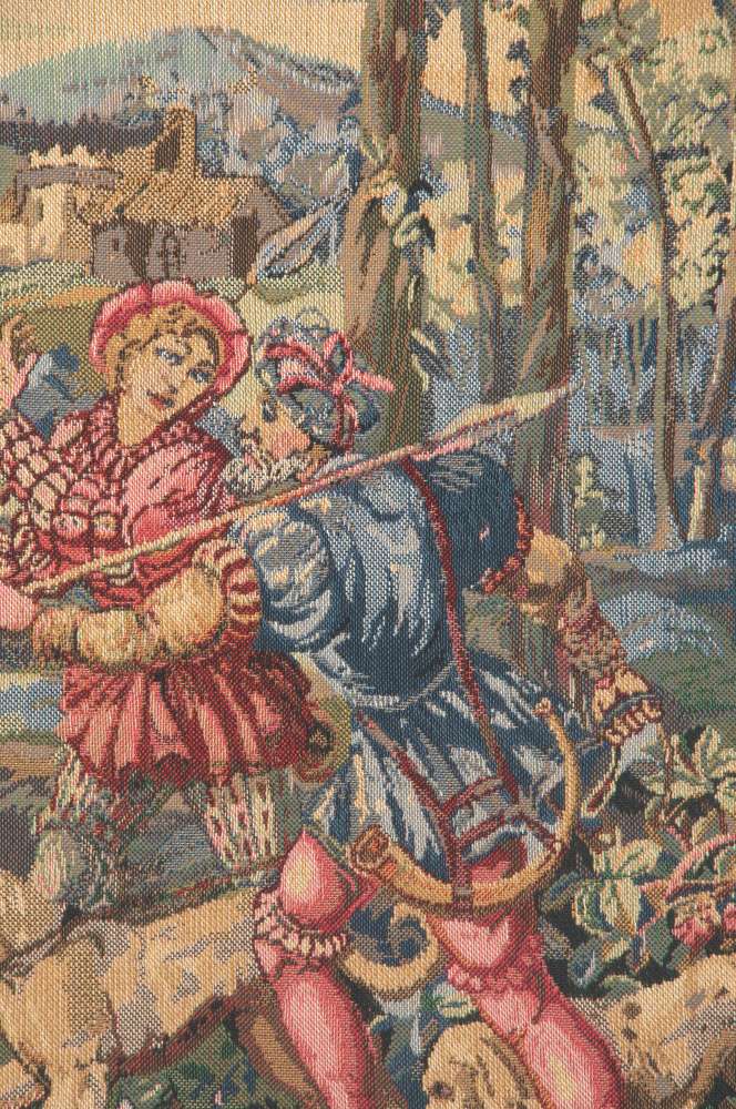 La Chasse Belgian Wall Tapestry