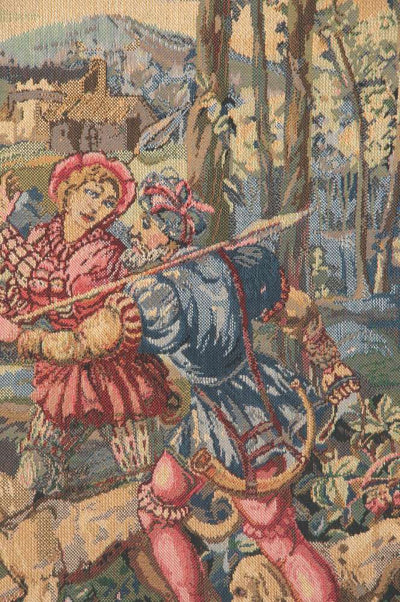 La Chasse Belgian Wall Tapestry