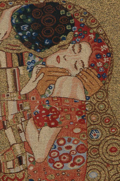 Gustav Klimt Kiss Belgian Wall Tapestry
