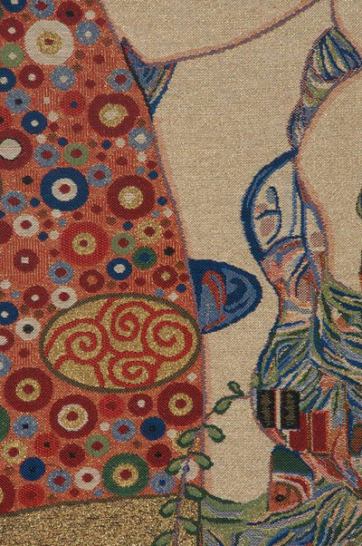 Gustav Klimt Mother and Child Belgian Wall Tapestry