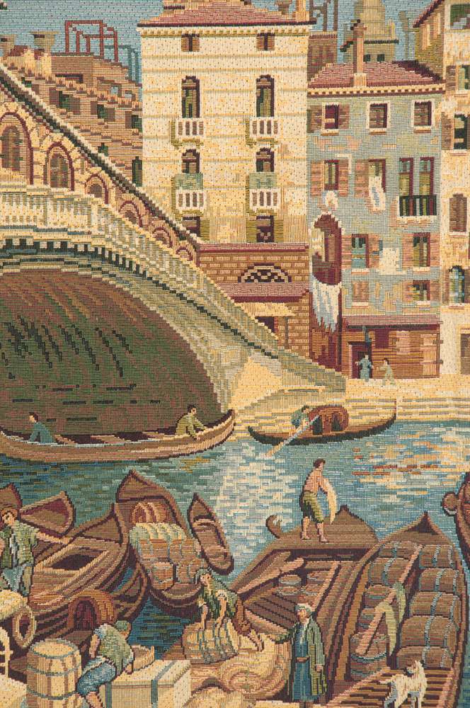 Ponte di Rialto Italian Wall Tapestry