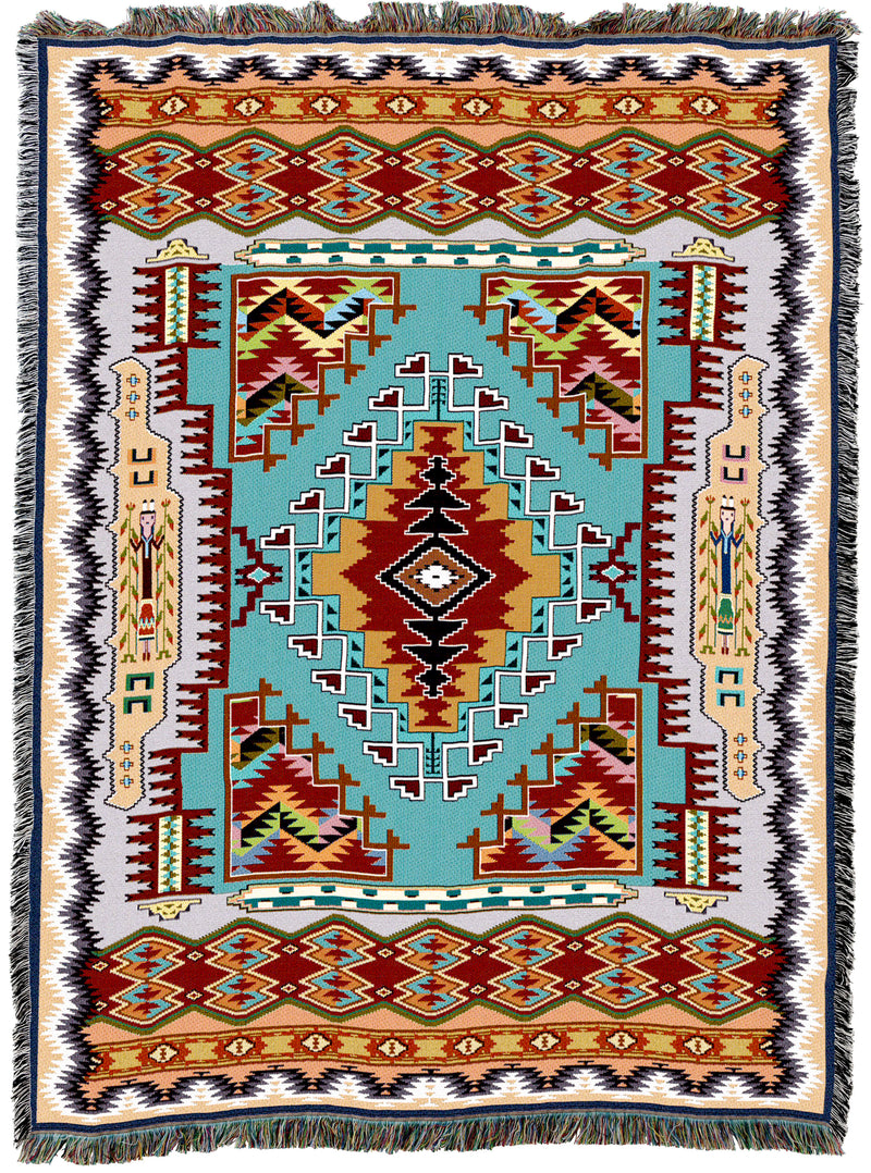 Painted Hills Turquoise XL Throw