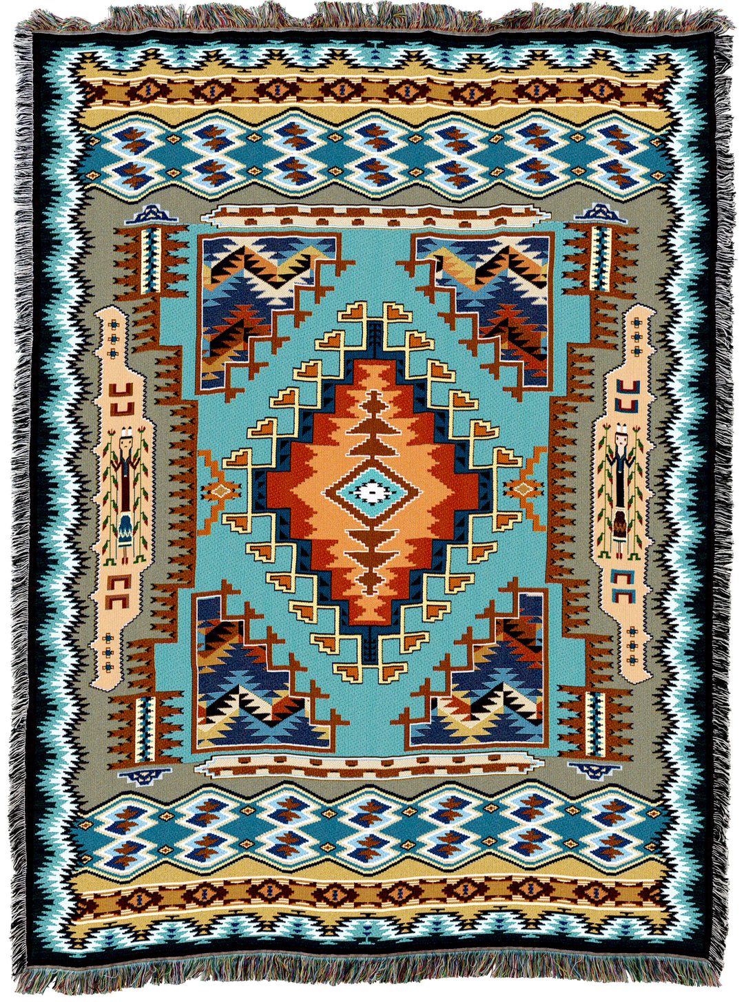 Painted Hills Sky Tapestry Throw