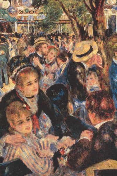 Bal du Moulin de la Galette Belgian Wall Tapestry
