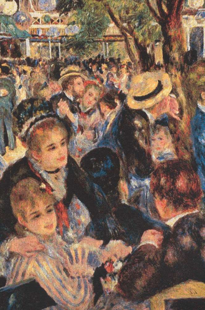 Bal du Moulin de la Galette Belgian Wall Tapestry