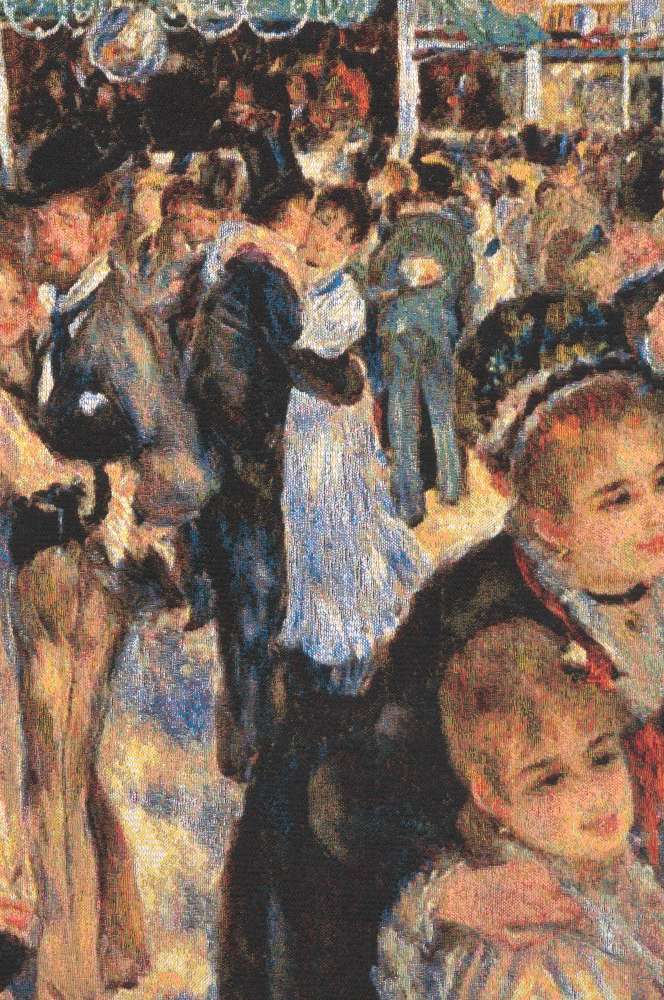 Bal du Moulin de la Galette Belgian Wall Tapestry