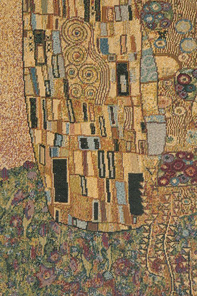 Gustav Klimt Kiss II Italian Wall Tapestry