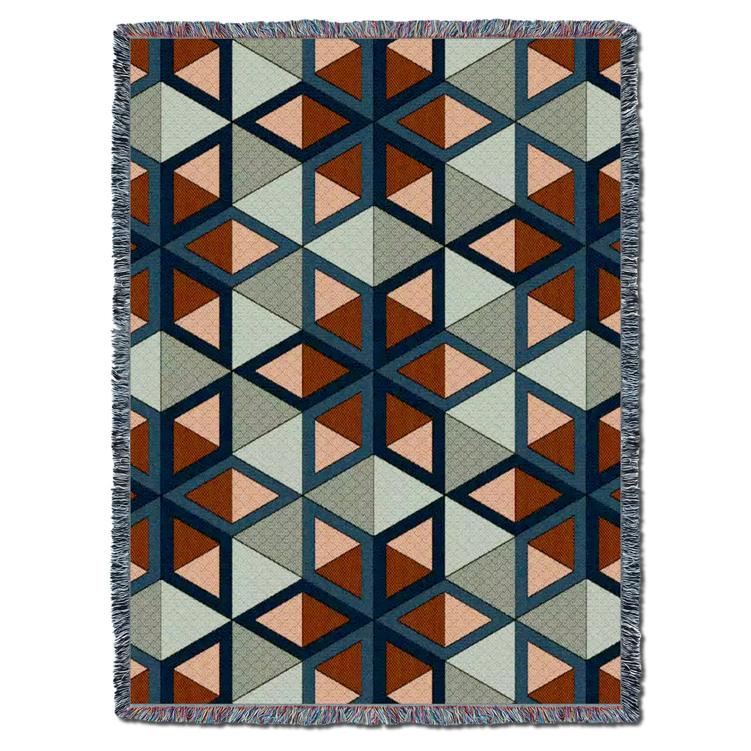 Quilt Peach Throw
