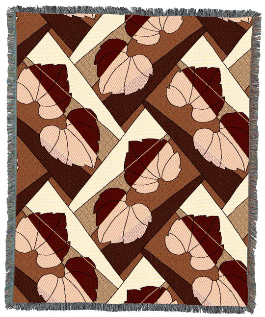 Leaves Autumn 60x50 Throw