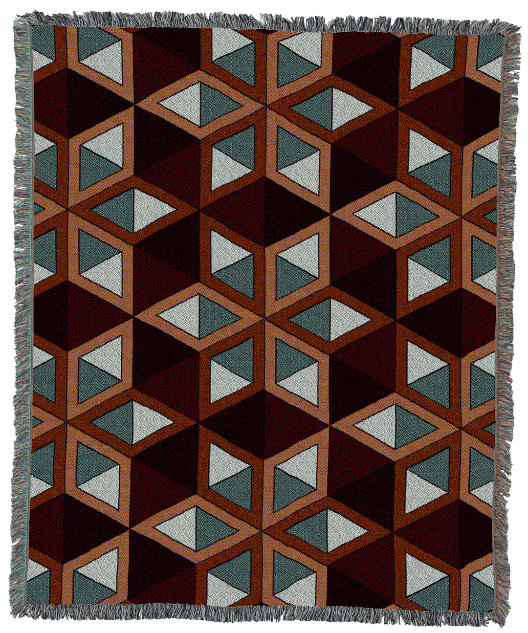Quilt Red 60x50 Throw