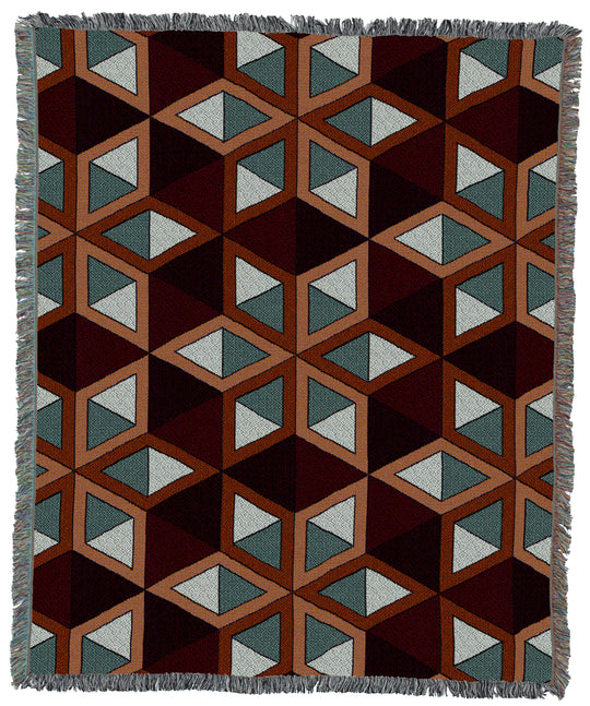 Quilt Red 60x50 Throw