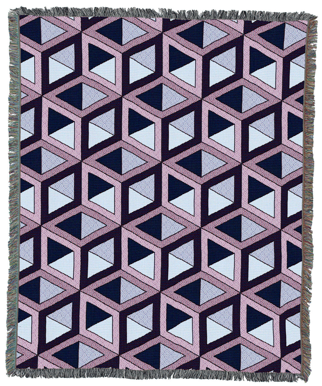 Blocks Berry 60x50 Throw