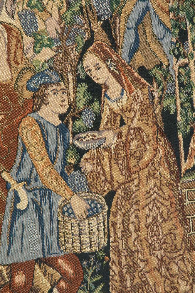 Vendanges Rust Belgian Wall Tapestry