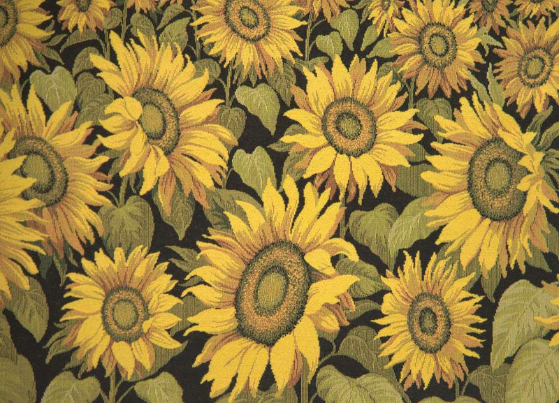 Tuscan Sunflower Landscape Italian Wall Tapestry