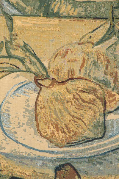 Van Gogh Garlic Still Life Italian Wall Tapestry