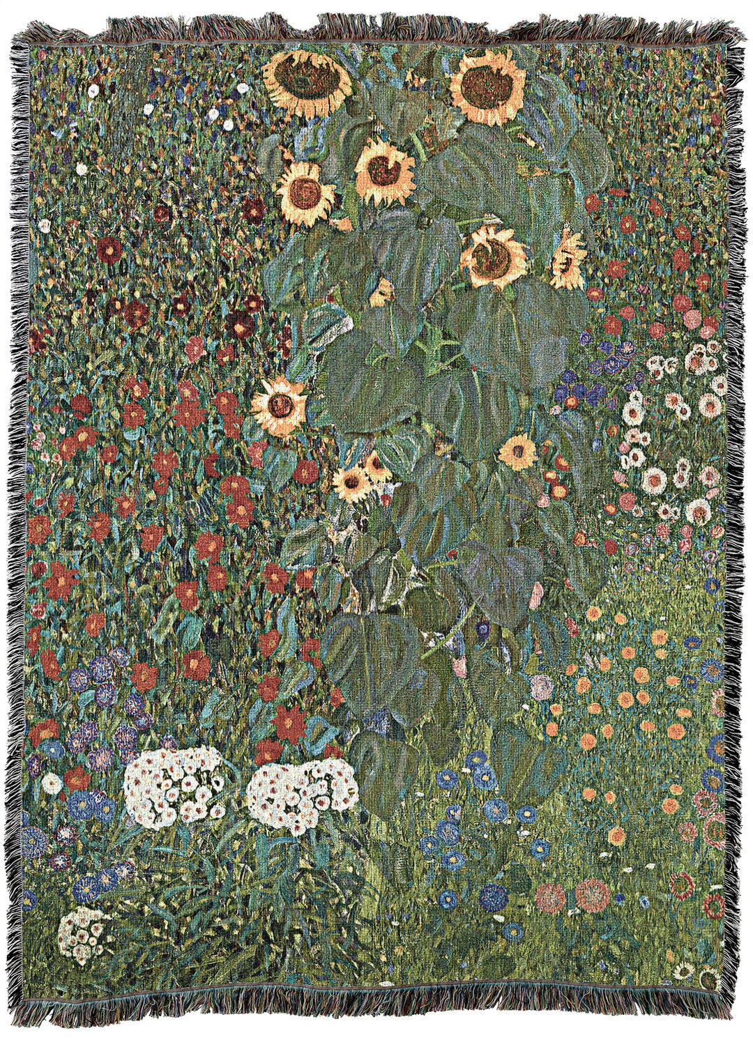 Farm Garden with Sunflowers XL Throw