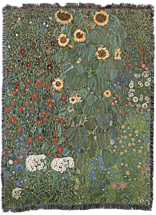Farm Garden with Sunflowers XL Throw